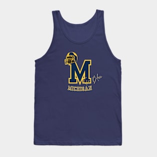 Michigan Wolverines Go Blue 2024 Tank Top